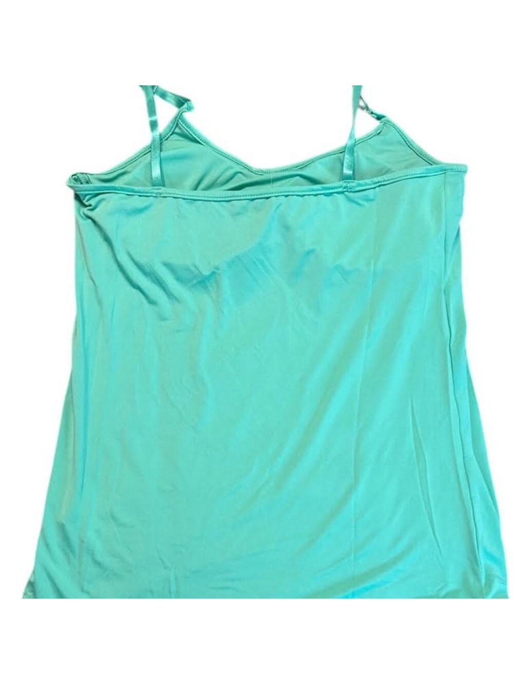 Turquoise Shelf Tank Cami Top - Picture 2 of 2